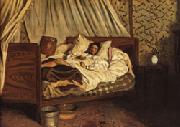 Frederic Bazille The Improvised Field-Hospital oil painting on canvas